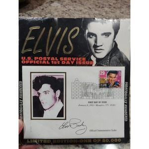 ♫ 1993 Elvis Presley USPS Stamp #6631 First Day Issue Complete Collection SEALED